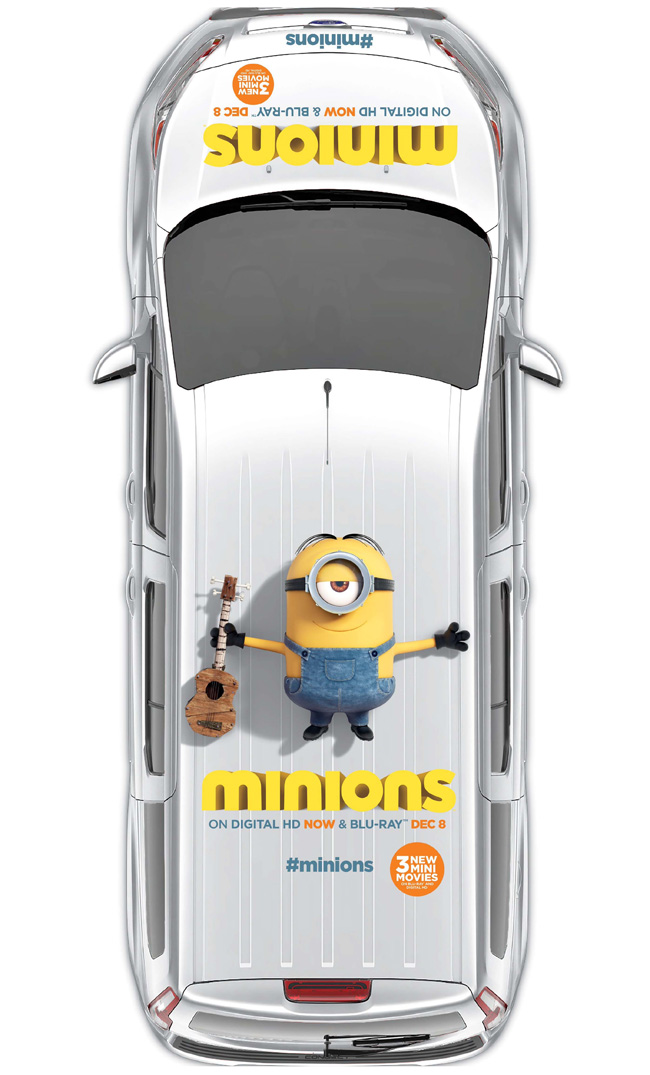 Meet the Minions and the Minionwagon during the Ford Championship Weekend at the Homestead-Miami Speedway in Florida. Afterwards, they’ll stop at Universal Orlando Resort, Atlanta, Philadelphia, and New York City.