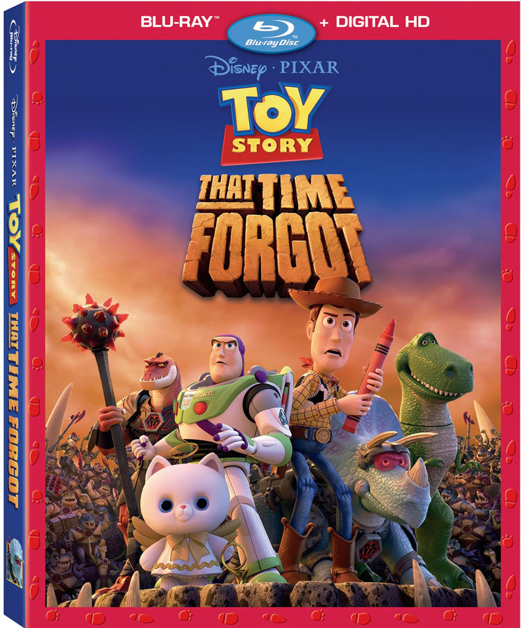 Movies | Animation | Toy Story That Time Forgot is now on Blu-Ray, DVD, Digital HD, and on Disney Movies Anywhere (DMA). It's great seeing the crew together again and meeting the Battlesaurs in this Pixar Short Film.
