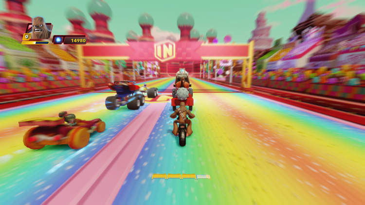 Video Games | Technology | Enjoy your Disney, Pixar, Marvel, and Star Wars character figures in the new Disney Infinity 3.0 Expansion Games. Toy Box Speedway is a racing game and Toy Box Takeover has missions to complete.