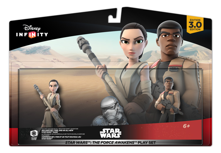 Technology | Video Games | Disney Infinity 3.0 wave four items are out featuring the Star Wars: The Force Awakens Play Set with Rey and Finn, as well as Poe Dameron and Kylo Ren. Check out each of the new offerings here!