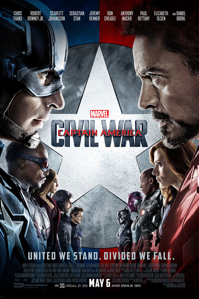 Movies | The new Marvel’s Captain America Civil War Trailer will have you siding with either Captain America or Tony Stark. Will you choose #TeamCap or #TeamIronMan ? Maybe the poster will help you decide :)