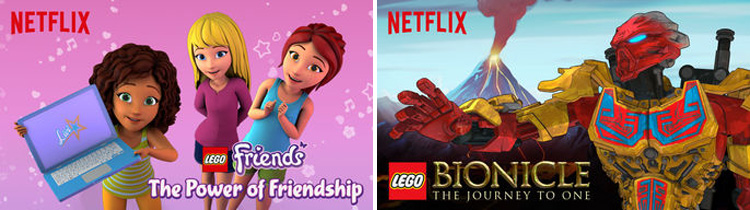 Television | Entertainment | Netflix originals LEGO Friends : The Power of Friendship and LEGO Bionicle : The Journey to One are now streaming. See the LEGOs for girls and boys that my daughter enjoys.