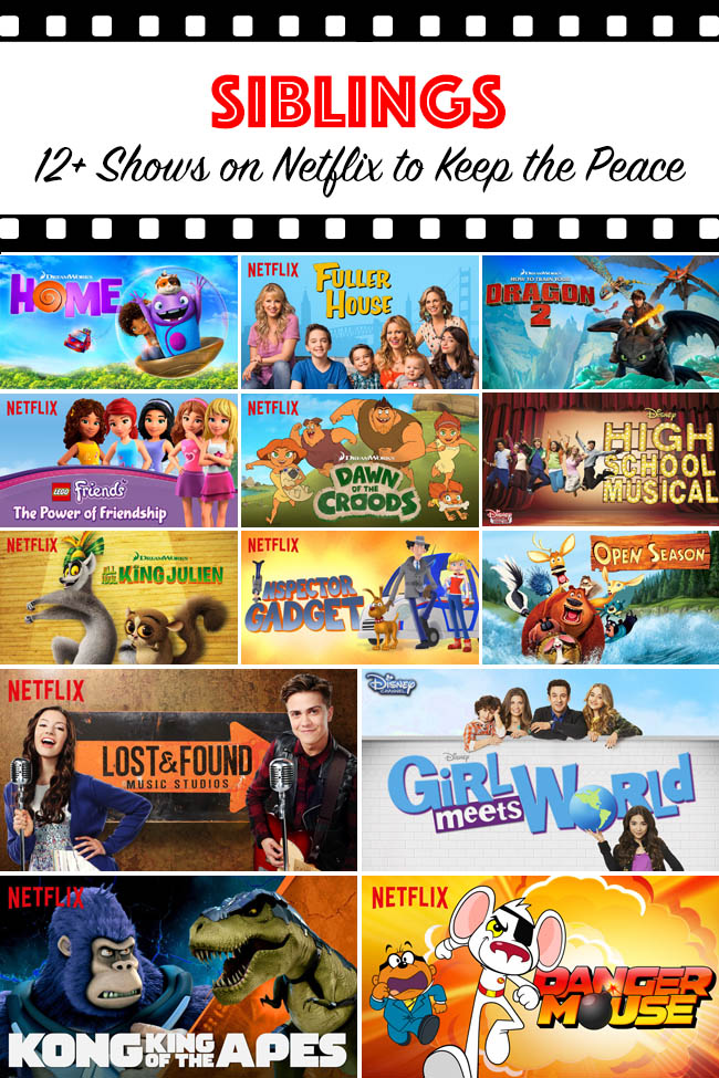 TV Shows | Entertainment | Siblings — It can be hard for sibilngs to agree what tv shows to watch. Here are 12+ shows on Netflix to keep the peace which appeal to kids of all ages.