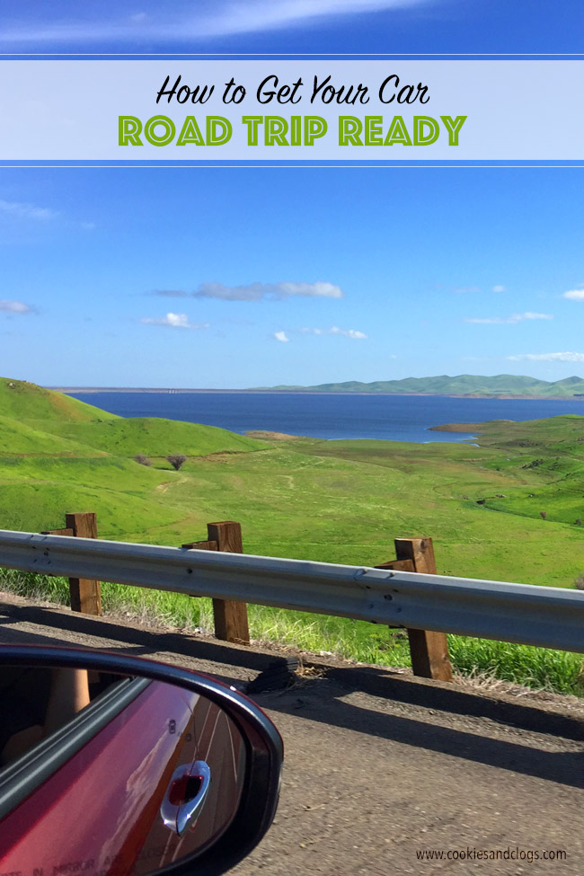 Cookies & Clogs | Cars | Travel | With summer here, now is the perfect time to get your car road trip ready. Use these eight tips so your family travel plans go as smoothly as possible. I endorse the sixth point daily! California San Luis Reservoir