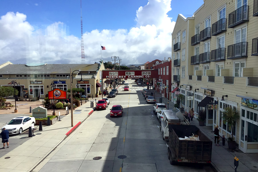 Cookies & Clogs | Travel Tips| When deciding what things to do in San Francisco Bay Area, try these 6 family day trips with kids. Read reasons why you should visit Monterey, Napa, Half Moon Bay, Santa Cruz, and Point Reyes and what to see and do there. Here's Cannery Row in Monterey, CA.