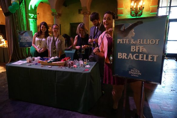 Movies | Disney | The new Pete's Dragon is a reimagined take on the 1977 classic film. I attended the green / red carpet premiere so join me at the event and see the video of what it's like to watch this at the El Capitan Theatre in Hollywood, CA. Bracelet making
