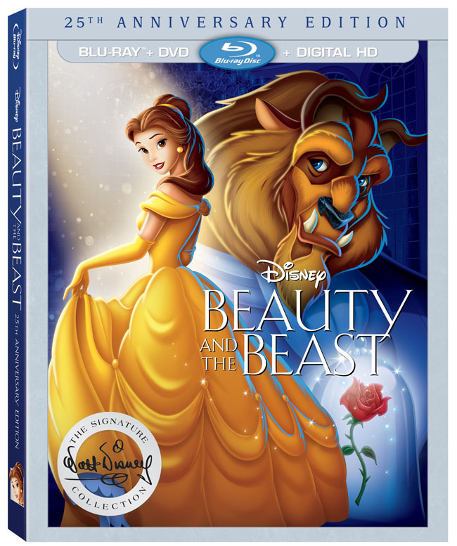 Cookies & Clogs | The 25th Anniversary Edition of Beauty and the Beast is available on Digital HD and Disney Movies Anywhere as of today, September 6, 2016. For a limited time, also get all eleven Disney Princess movies now through October 17. Details on this special and new products coming here. Beauty and the Beast Blu-ray cover