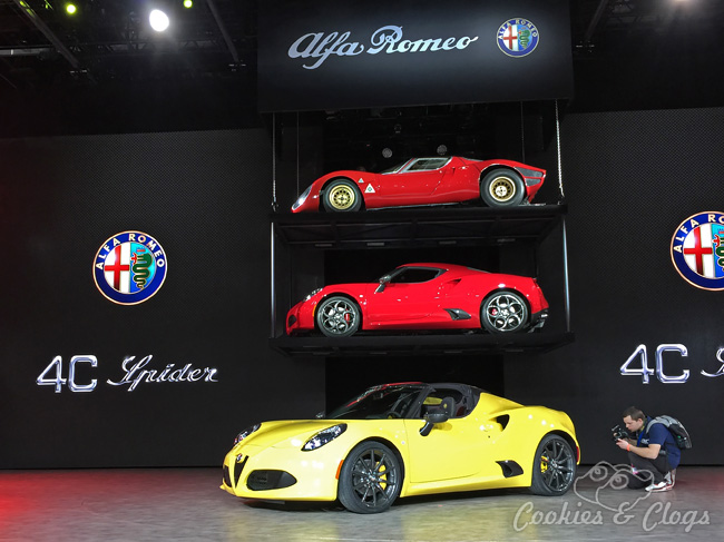 2015 NAIAS Detroit Auto Show – Alfa Romeo 4C Spider