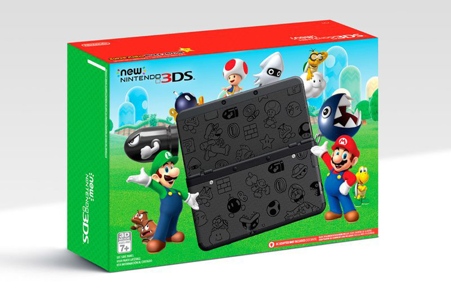 Cookies & Clogs | Video Games | Get a New Nintendo 3DS in black or white for only $99.99 during this special Nintendo Black Friday deal. Face plates include Mario and other characters from the Mushroom Kingdom. Also see upcoming 3DS games.