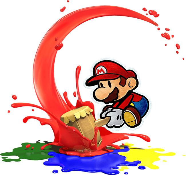Cookies & Clogs | Looking for a new Wii U family video game? Paper Mario Color Splash is loads of fun for some paint whacking silliness. See the good, bad, and messy in this Paper Mario Color Splash review.