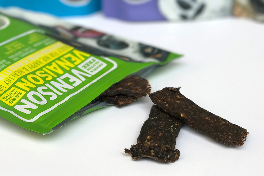 Cookies & Clogs | SPIKE jerky dog treats are all natural, grain and gluten free, and come in four flavors. My dog loves these and can't keep her tail from wagging uncontrollably when she see them!
