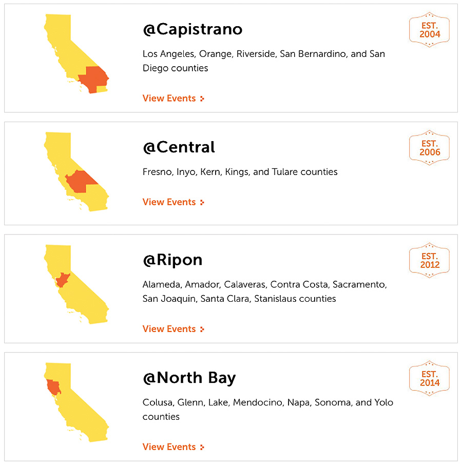 Connections Academy of California virtual school regions