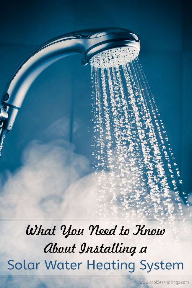 Cookies & Clogs | Find out what you need to know about installing a solar water heating system and download this free resource guide from PG&E’s Solar Water Heating Program. Steaming showerhead