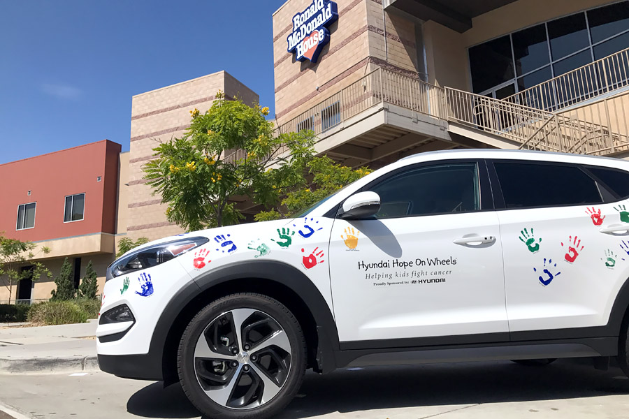 2018 Hyundai Sonata Event - Donating toys to the Rady Children's Hospital in San Diego and Ronald McDonald House w/ Hyundai Hope on Wheels