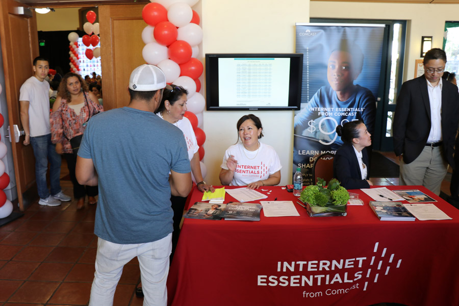 Internet Essentials from Comcast connects low-income children, adults, and seniors to the internet.