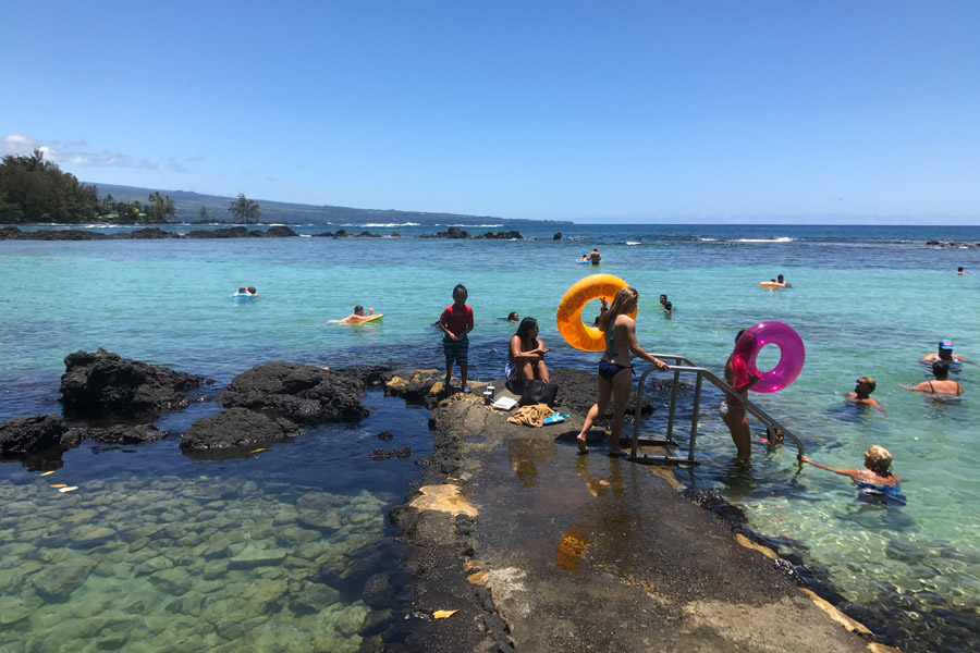 Things to do on the Big Island of Hawaii | Carlsmith Beach Park in Hilo