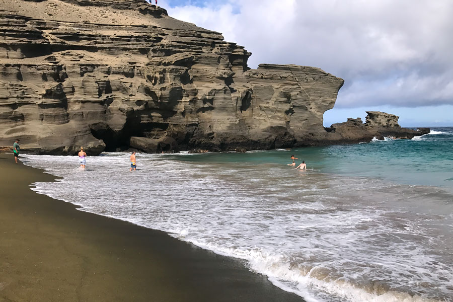 Things to do on the Big Island of Hawaii | Green Sand Beach