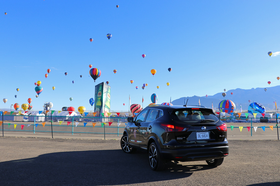2017 Albuquerque International Balloon Fiesta in New Mexico Special Shape Rodeo Nissan Rogue Road Trip #RogueTrip