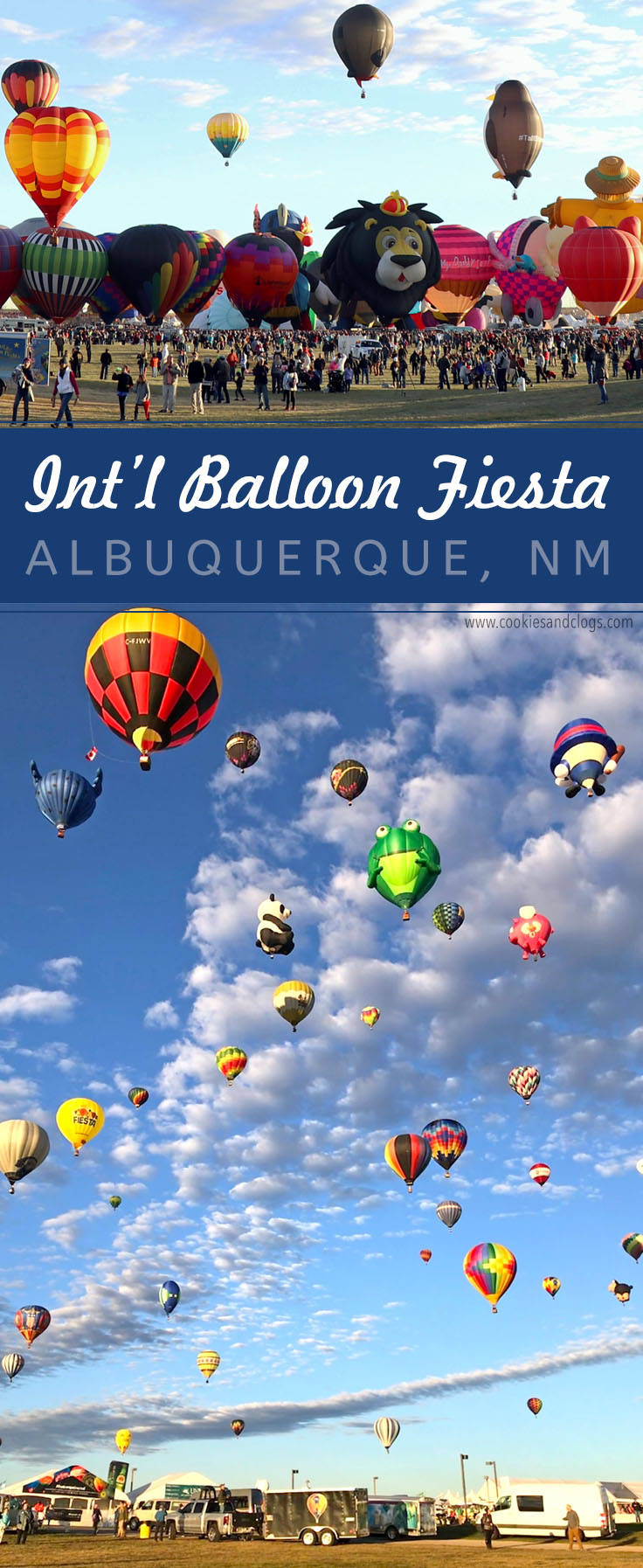 Cookies & Clogs | 2017 Albuquerque International Balloon Fiesta in New Mexico Special Shape Rodeo - Hot Air Balloon Festival