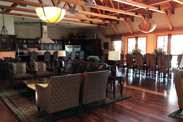 The Lounge clubhouse at Whitney Ranch New Home Community in Rocklin, CA
