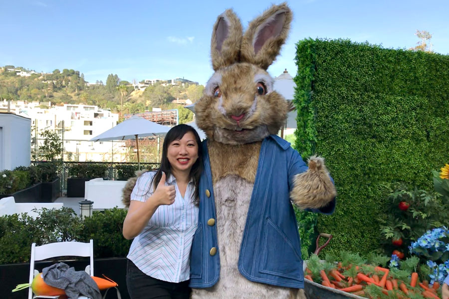 Peter Rabbit Press Conference in Hollywood with Sony Pictures and Cast Interview