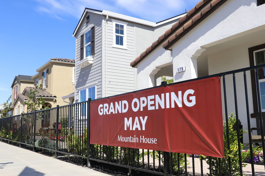 May 2018 Grand Opening of New Homes in Mountain House, CA — Woodside Homes, Signature Homes, and Richmond American Homes neighborhoods and model homes to tour.