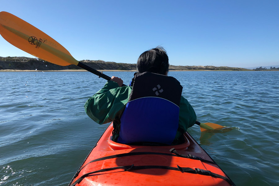 Mother Daughter Road Trip to Monterey in the 2018 Buick Enclave - Kayaking at Moss Landing