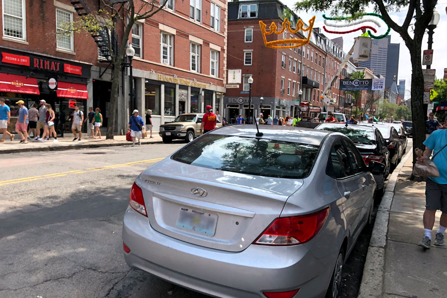 Family travel tips for visiting the Boston Freedom Trail in Boston, Massachusetts with historic sites - North End Little Italy