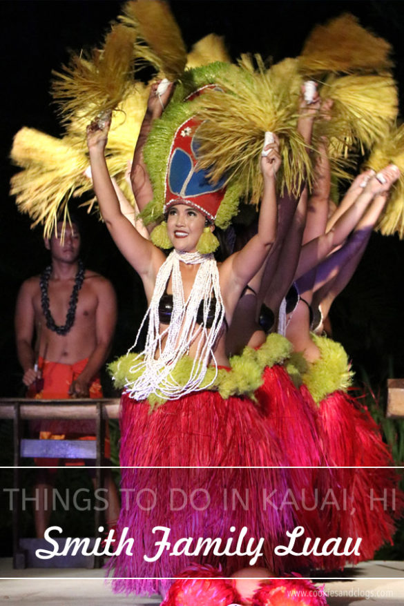 Smith Family Garden Luau / Hawaiian Luau in Kauai Hawaii with hula, imu ceremony, food (gluten free too), and hula show.